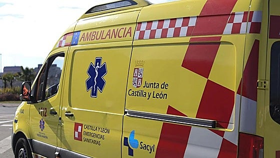 Herido un hombre en un accidente múltiple entre un camión y dos coches en Burgos