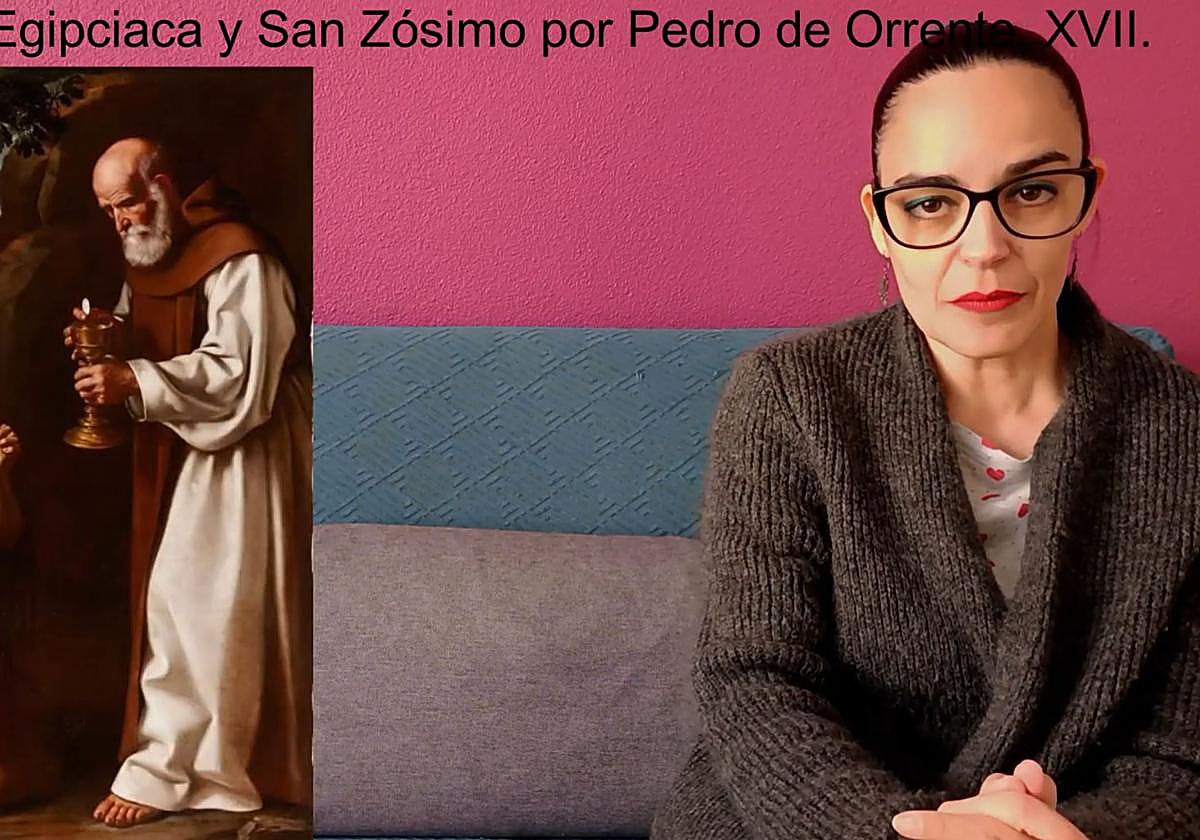 La historiadora del arte Elena Rodríguez.