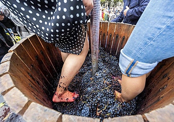 Imagen de archivo de la fiesta de la vendimia del año 2024