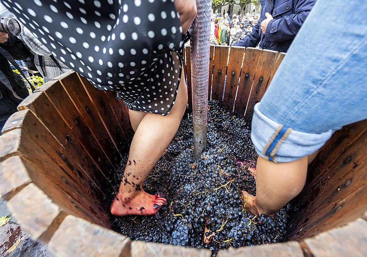 Imagen de archivo de la fiesta de la vendimia del año 2024