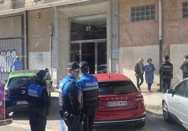 Intoxicada una mujer en el incendio de una vivienda en Burgos