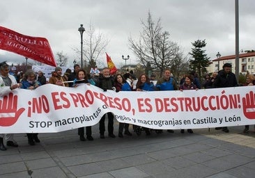 Varias asociaciones de Burgos se manifiestan en Madrid para salvar el «mundo rural agredido»