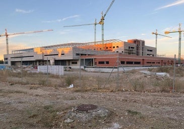 Las obras del nuevo hospital de Aranda superan su ecuador
