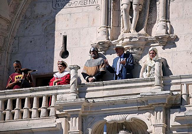Antonio Pérez Henares durante el pregón cidiano.