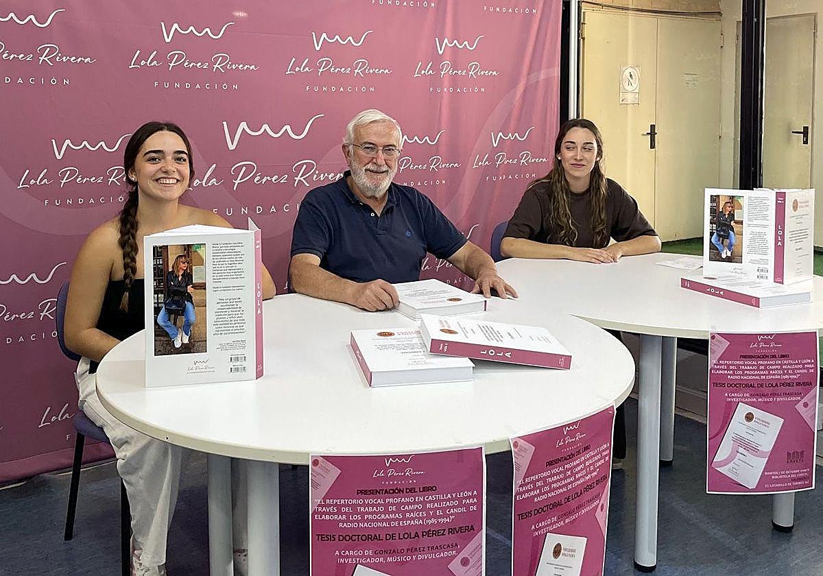 Presentación de la tesis de Lola Pérez Rivera.
