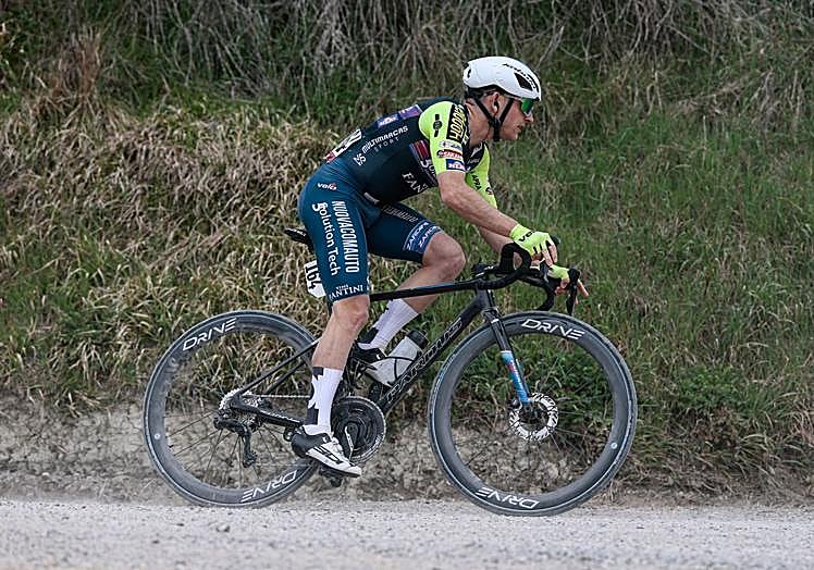 El italiano ha disputado la Strade Bianche en dos ocasiones.