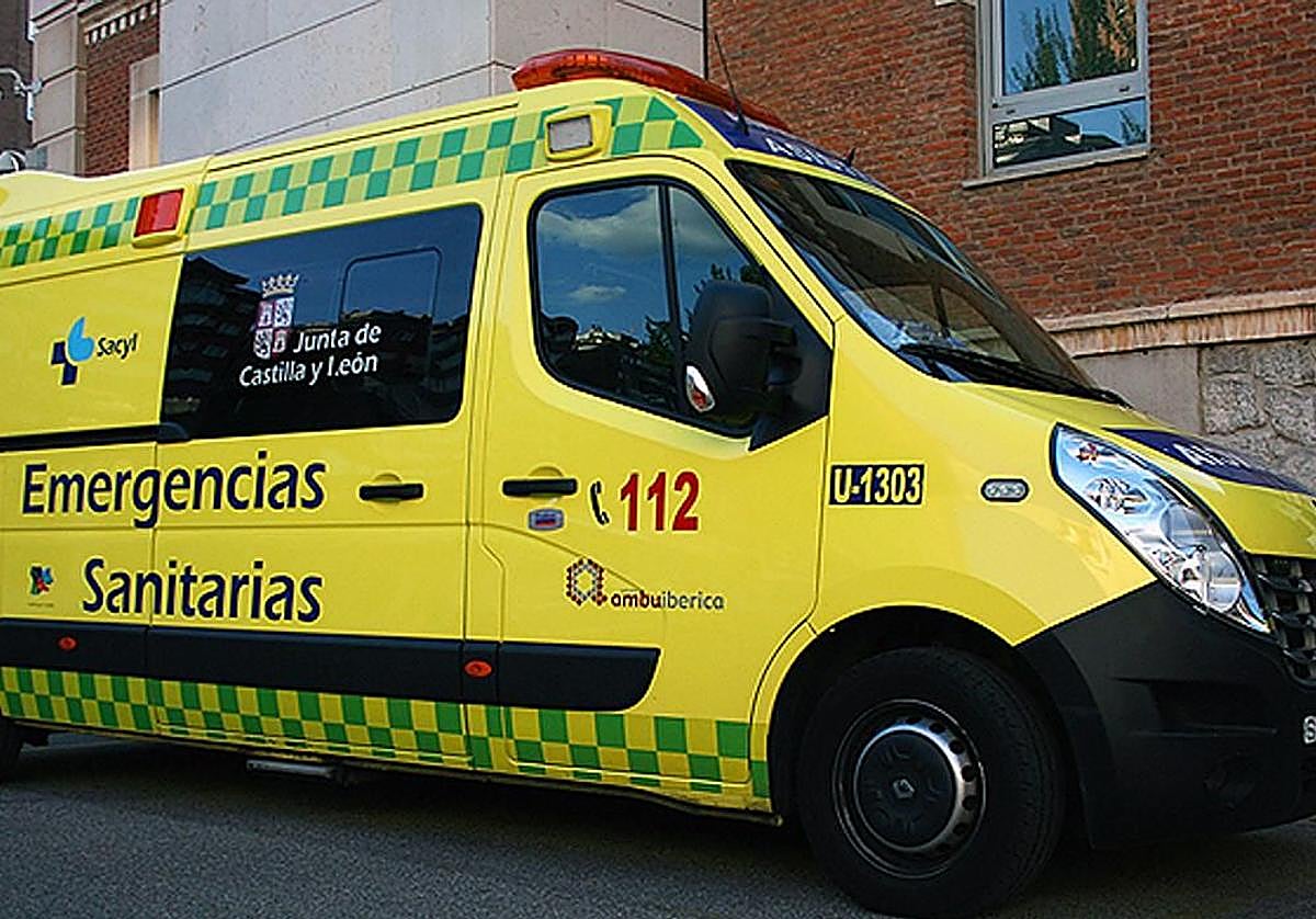 Ambulancia de Sacyl.