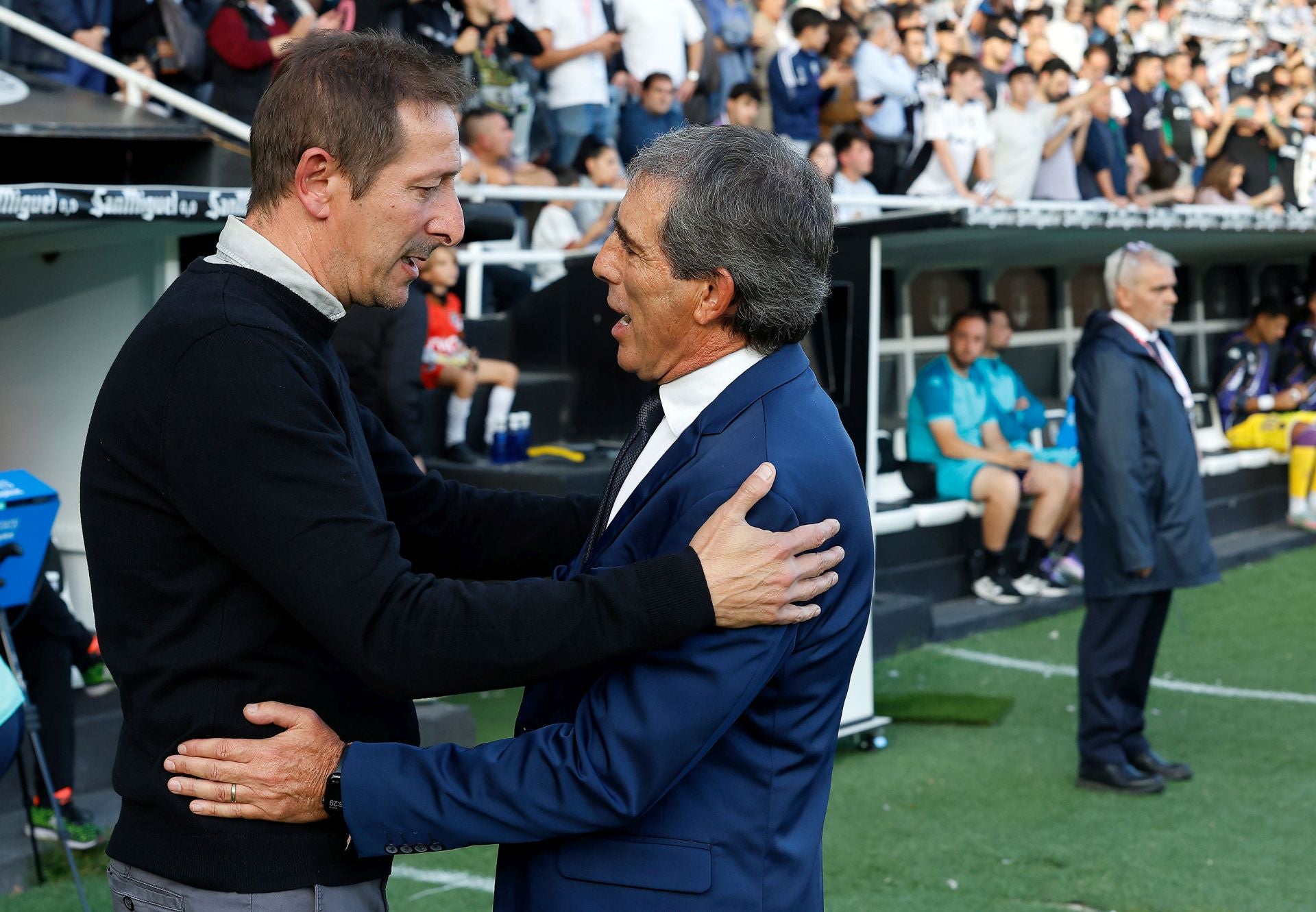 El derbi entre el Burgos CF y el Real Valladolid, en imágenes