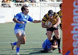 Lance del encuentro entre Recoletas Burgos Caja Rural y Complutense Cisneros