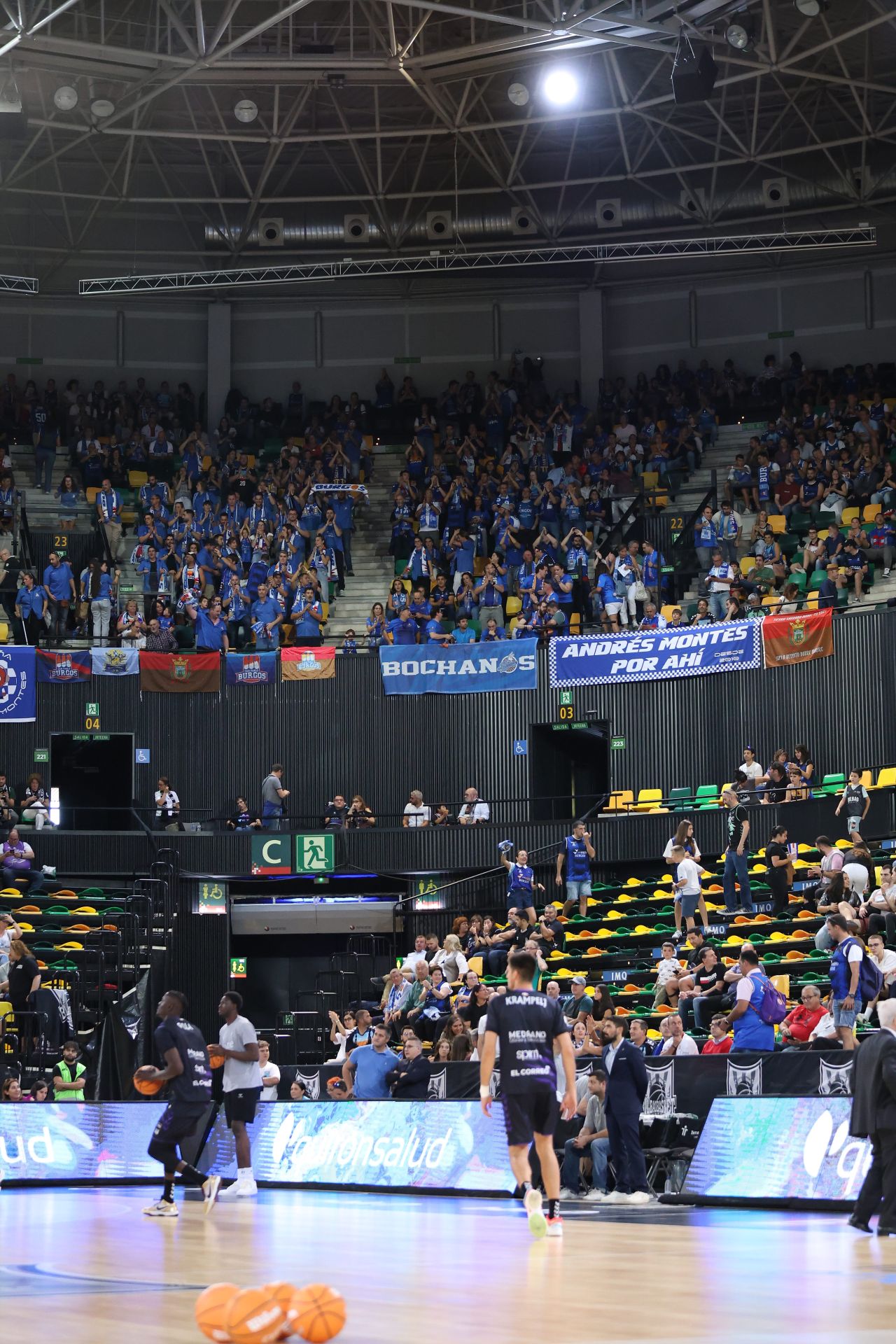El encuentro del San Pablo Burgos frente al Bilbao Basket, en imágenes