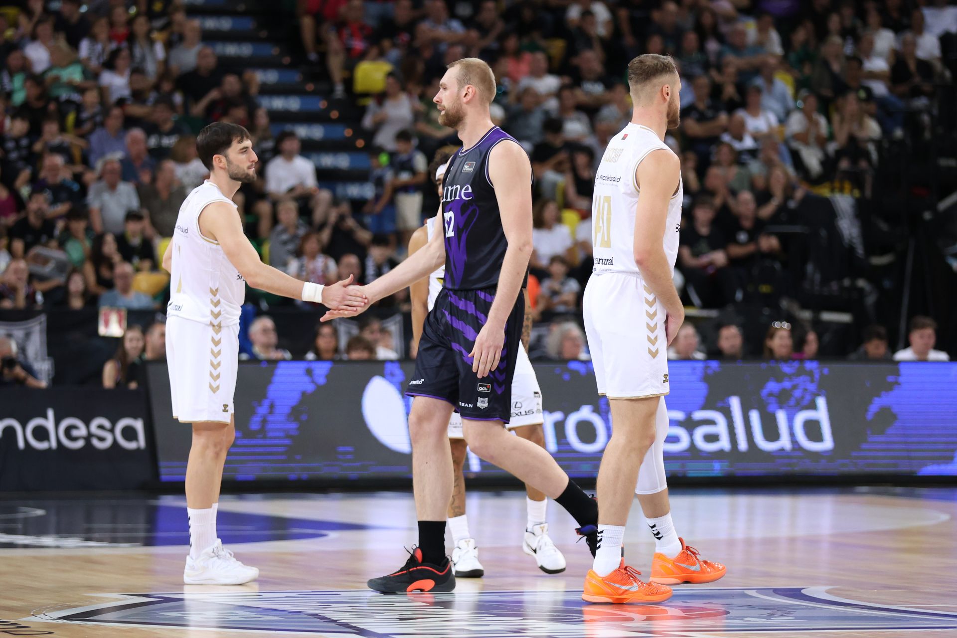El encuentro del San Pablo Burgos frente al Bilbao Basket, en imágenes
