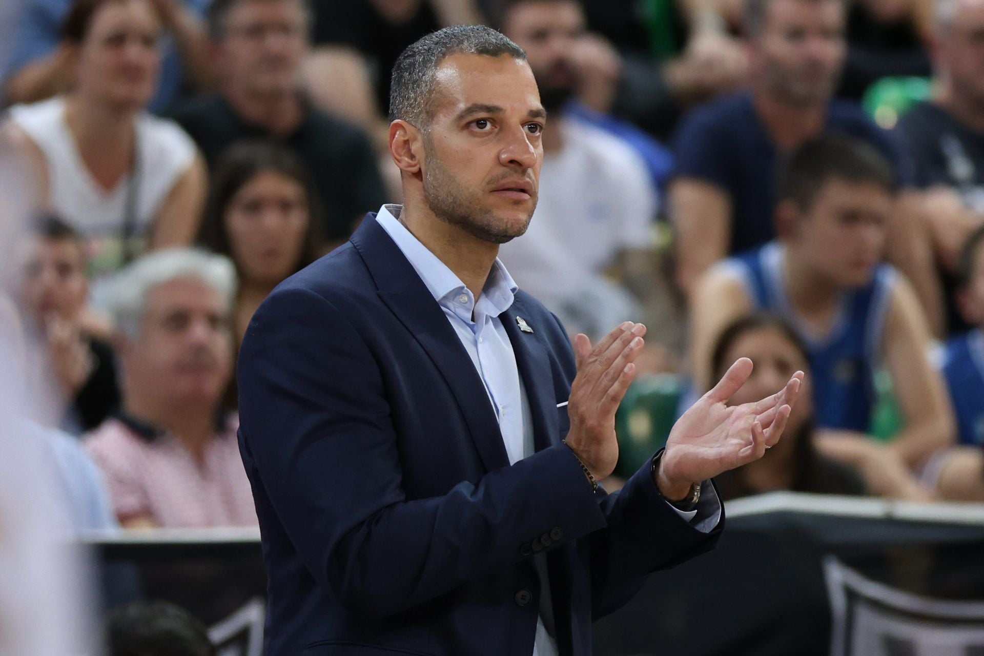 El encuentro del San Pablo Burgos frente al Bilbao Basket, en imágenes