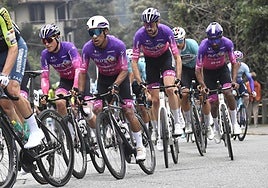 Imagen de Sergio Chumill durante la prueba disputada en Italia.