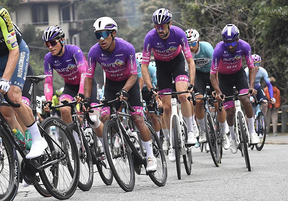 Imagen de Sergio Chumill durante la prueba disputada en Italia.