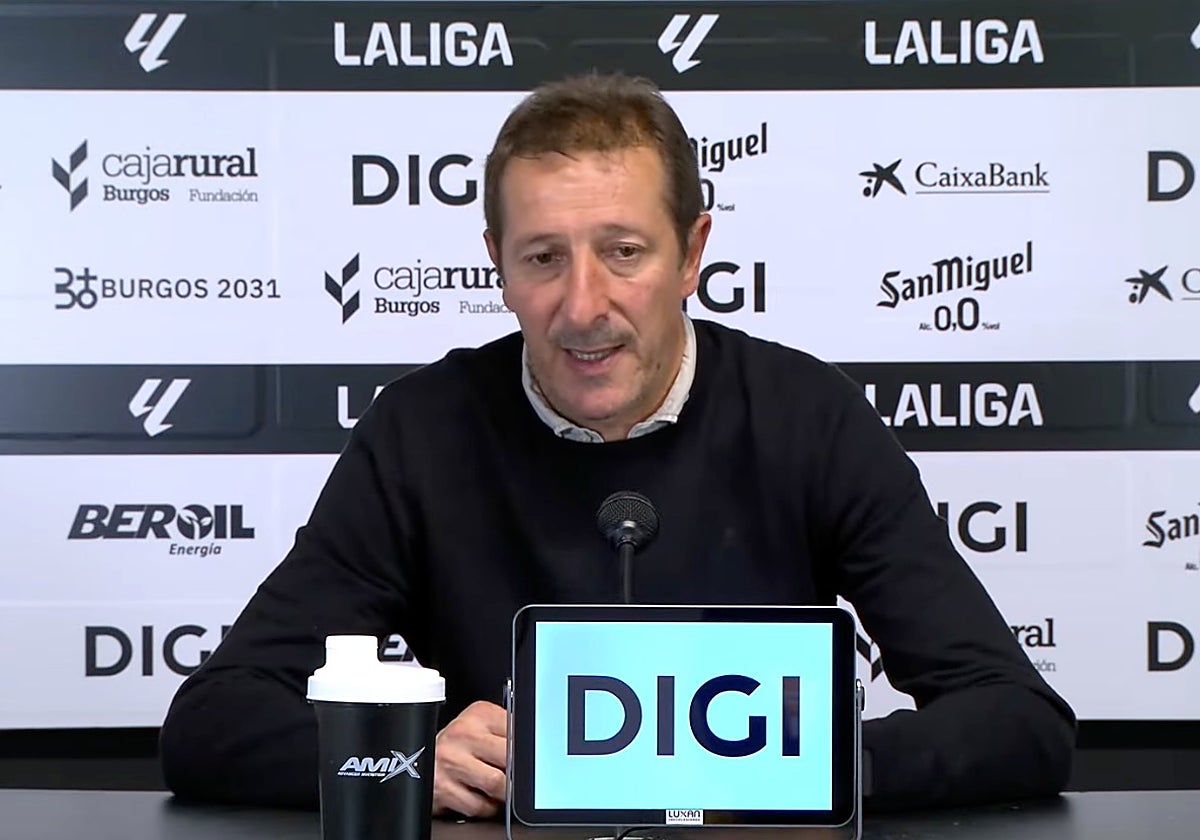 Luis Miguel Ramis en rueda de prensa.