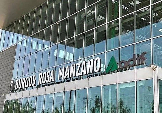 Estación de Rosa Manzano, en Burgos.