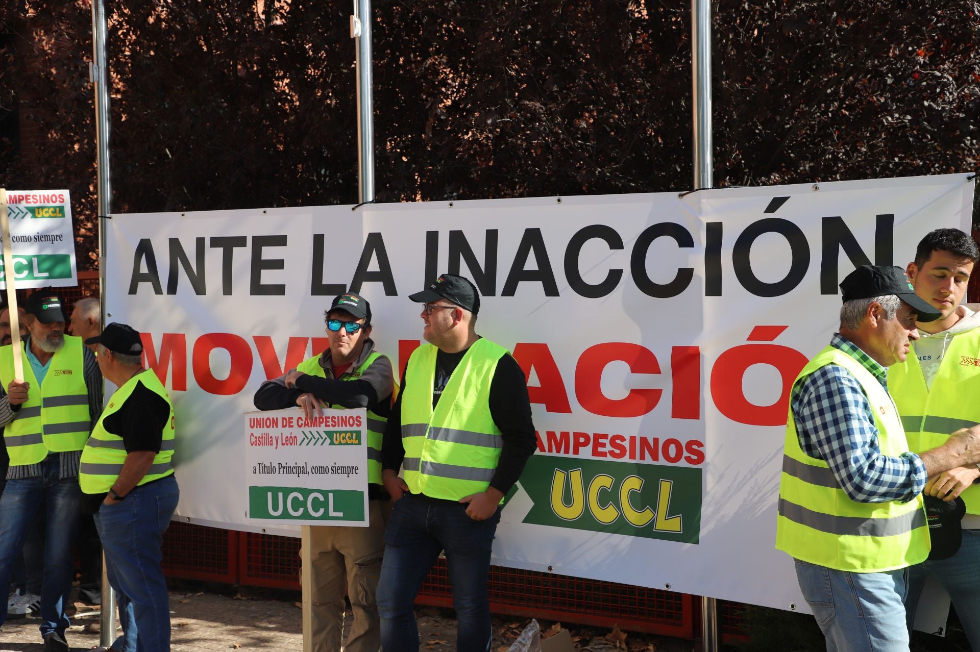 La protesta del sector primario en Burgos, en imágenes
