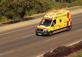 Herido un motorista tras sufrir una caída en un puerto de Burgos