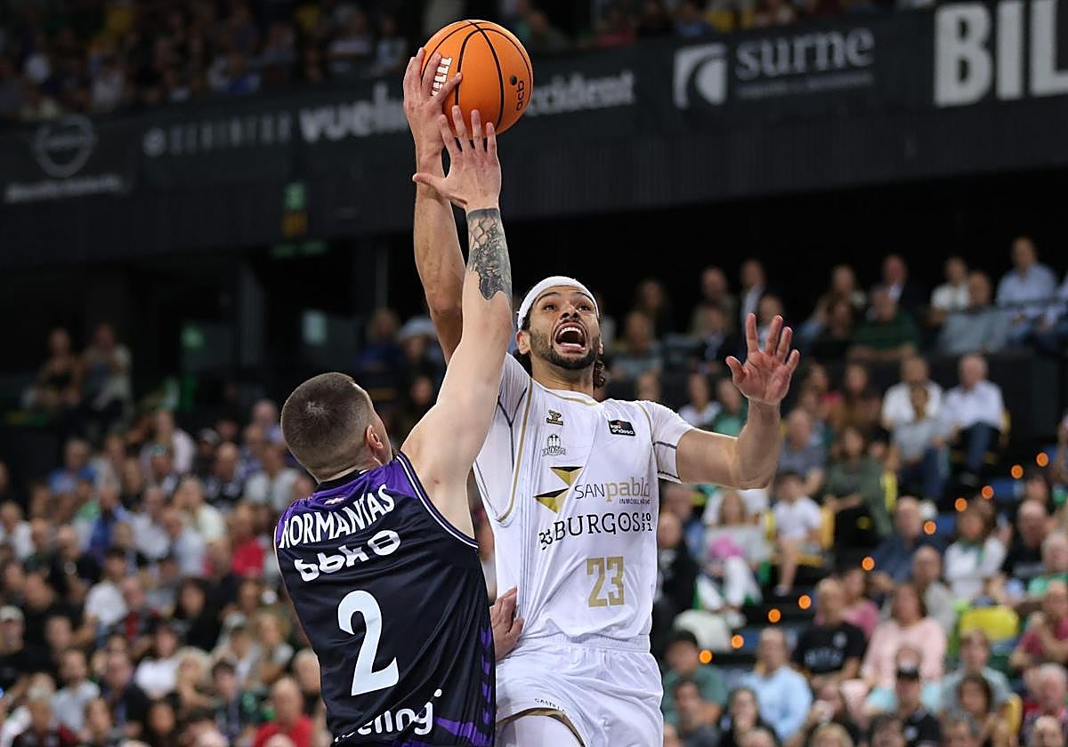 San Pablo Burgos frente a Bilbao Basket.