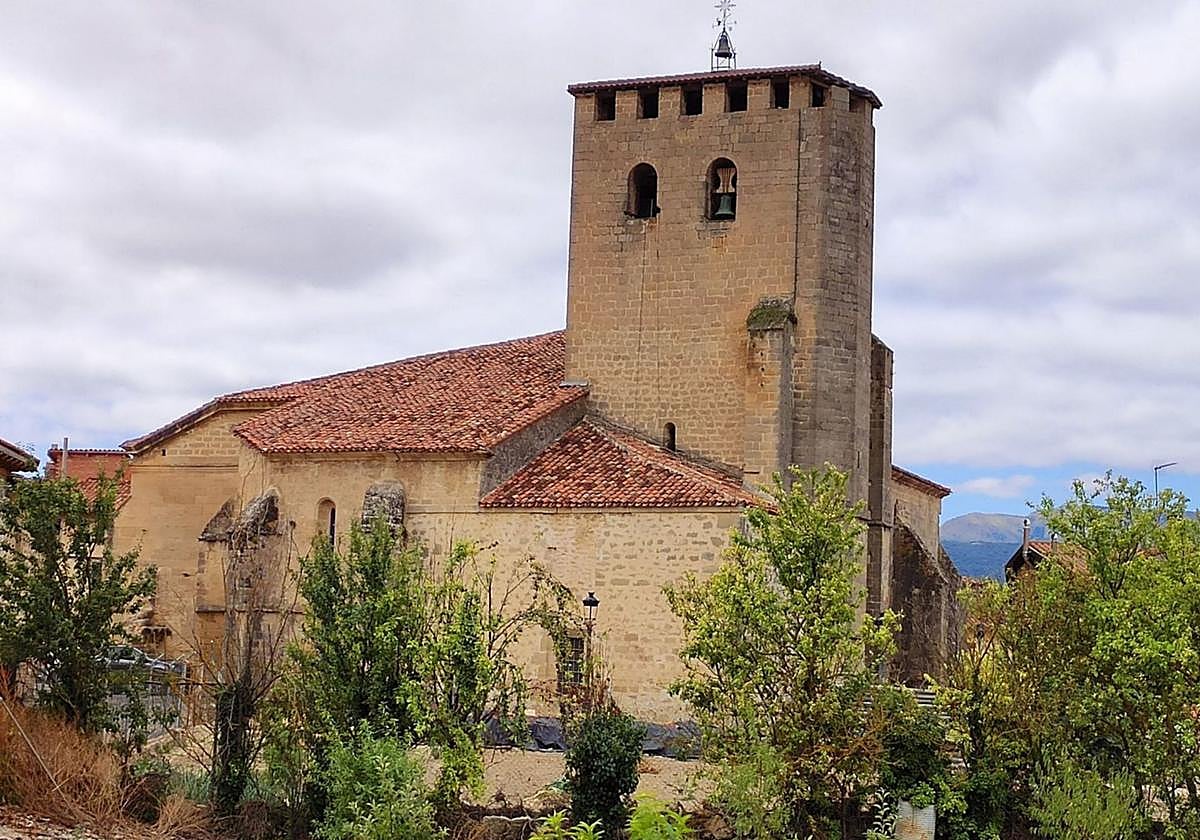 Vista de Santa Gadea del Cid, en Burgos.