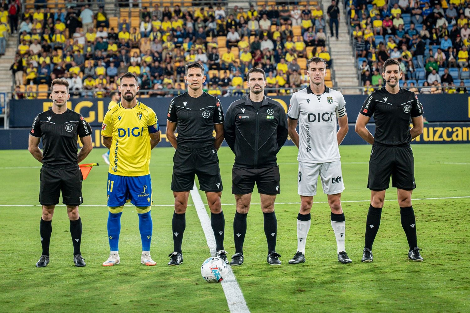 La victoria del Burgos CF en Cádiz, en imágenes