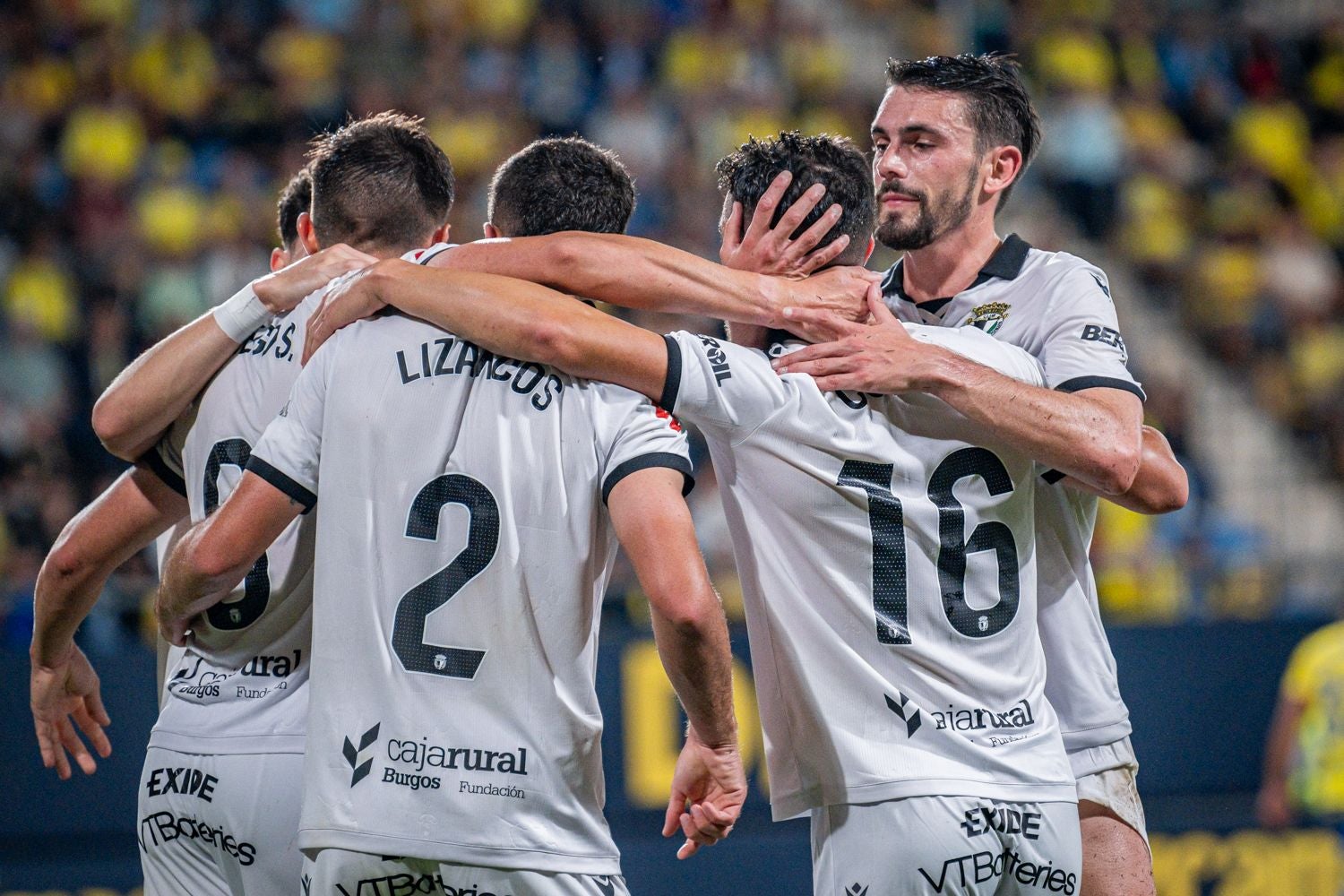 La victoria del Burgos CF en Cádiz, en imágenes