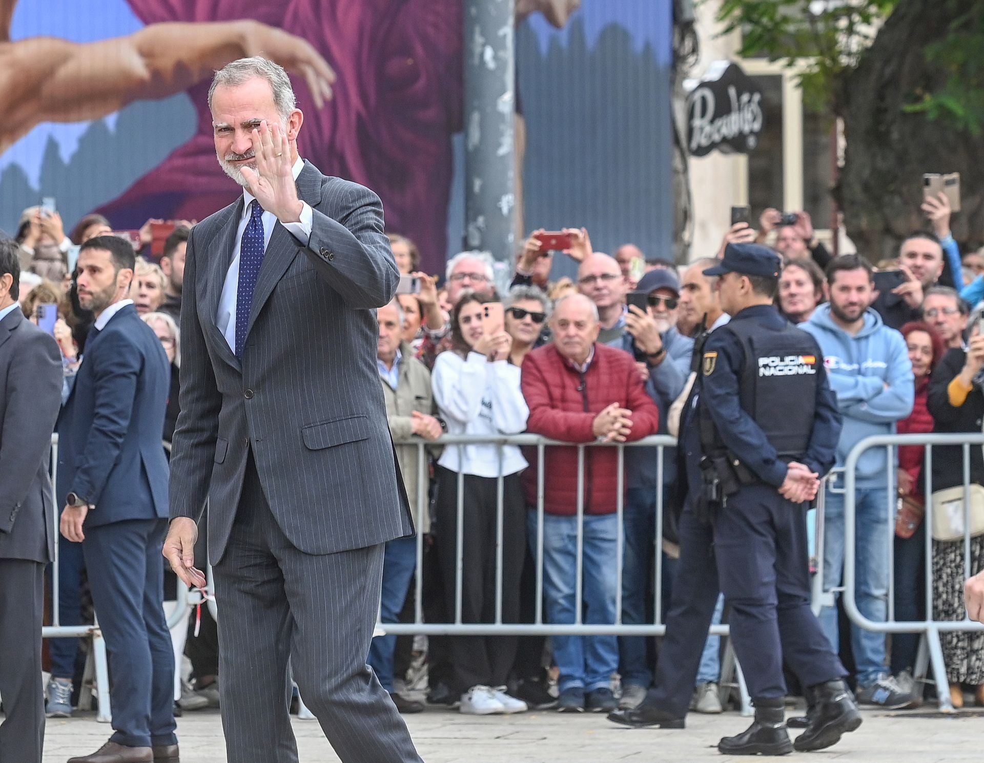 La visita del rey Felipe VI en Burgos, en imágenes