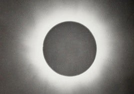 El eclipse de 1925, recogido por el Archivo de Burgos.