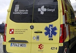 Ambulancia de Sacyl.