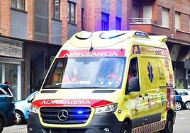 Imagen de archivo de una ambulancia.