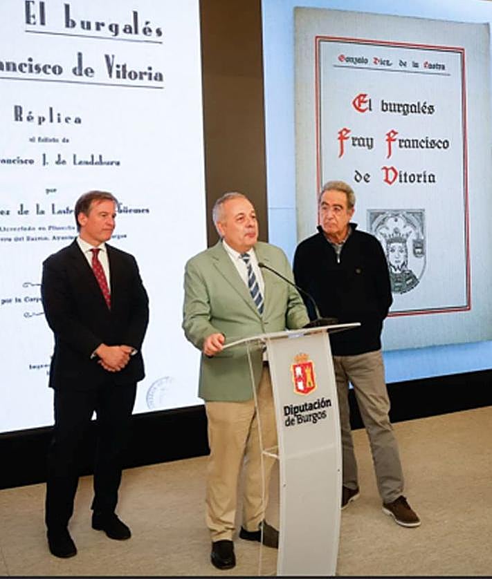 Imagen secundaria 2 - Burgos recibe un retrato histórico de Don Gonzalo Díez de la Lastra