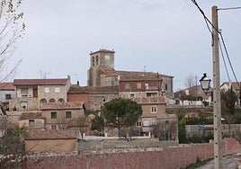 Vista de Modúbar de la Emparedada, en Burgos.