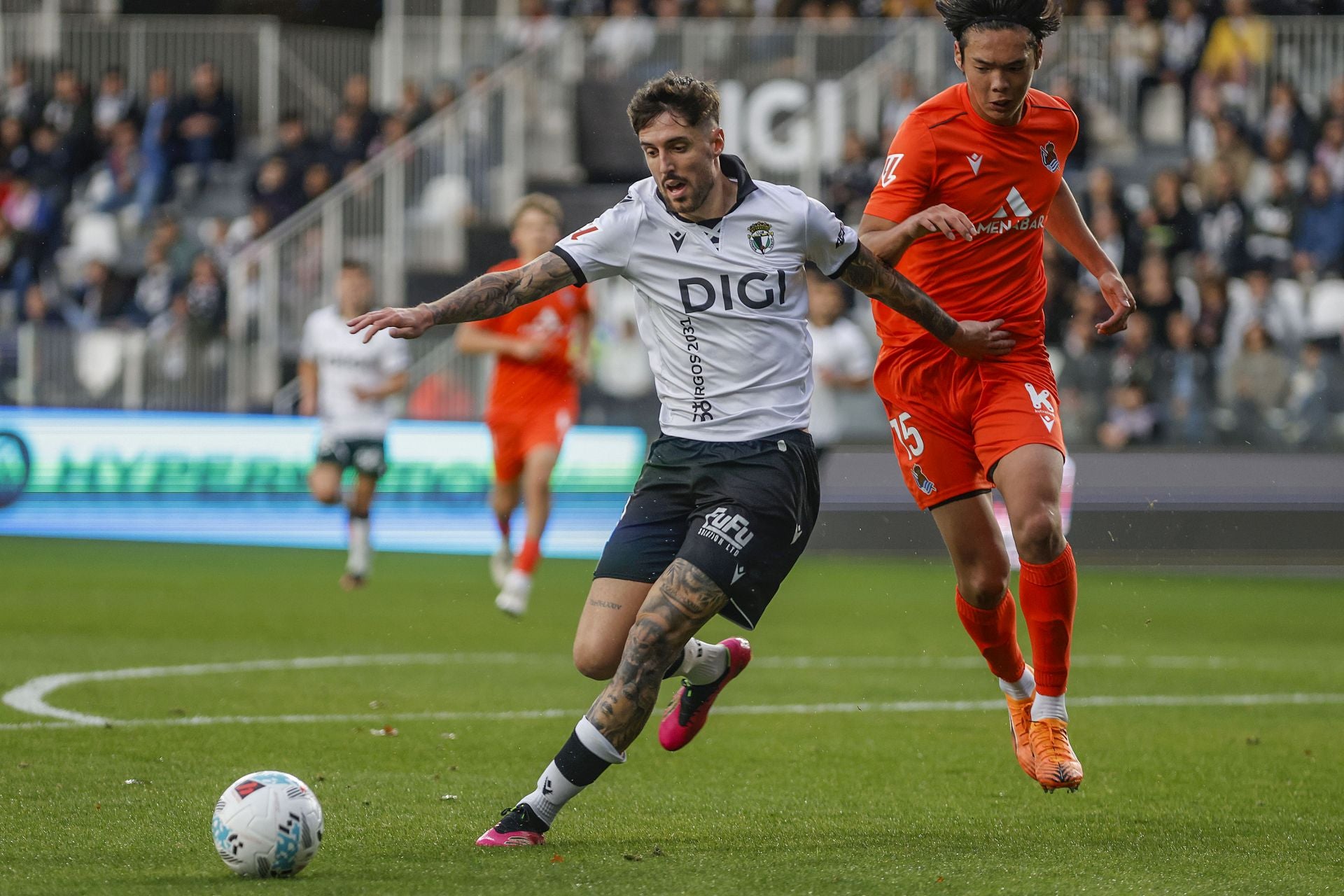 Todas las imágenes del encuentro entre el Burgos CF y la Real Sociedad B