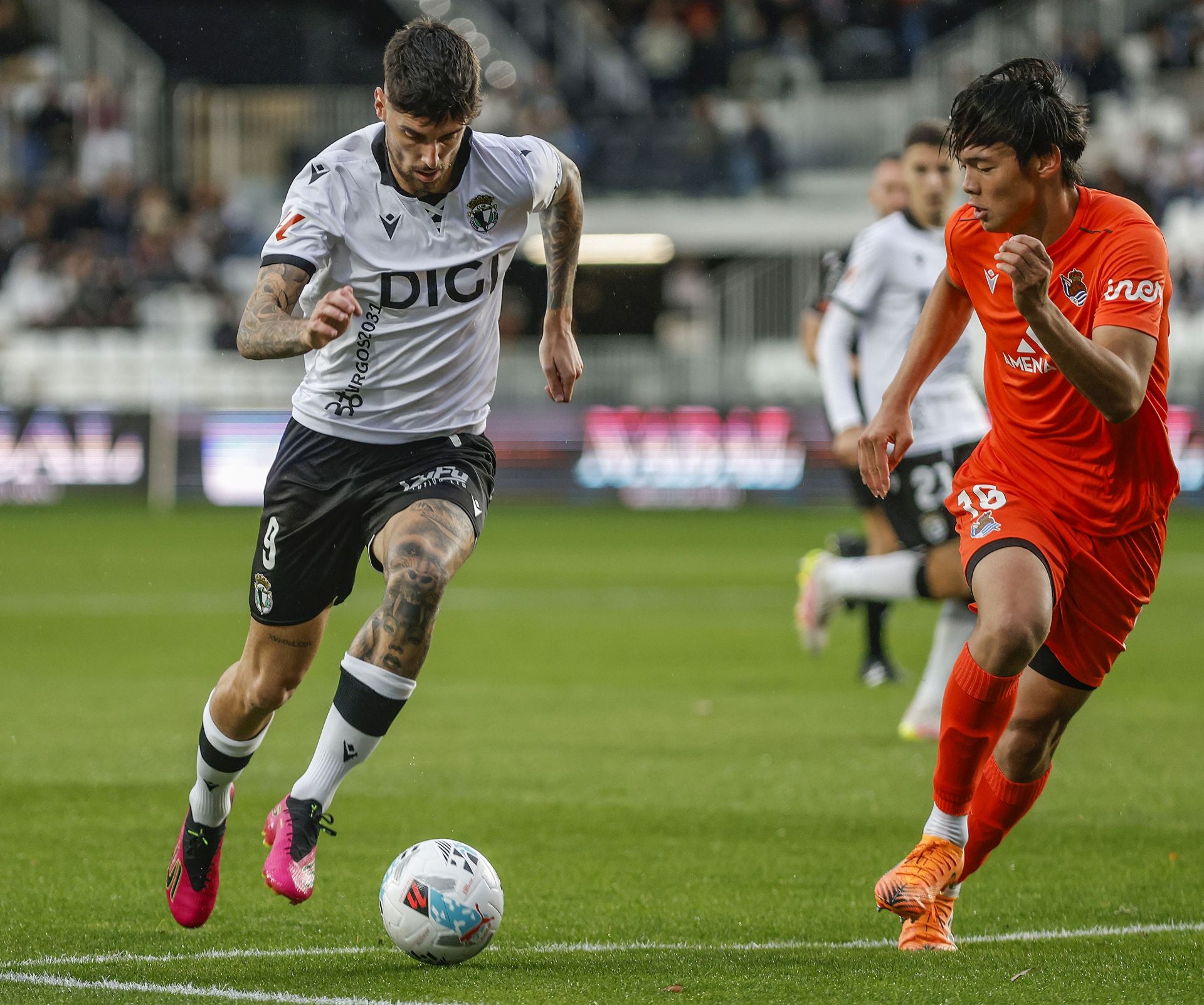 Todas las imágenes del encuentro entre el Burgos CF y la Real Sociedad B