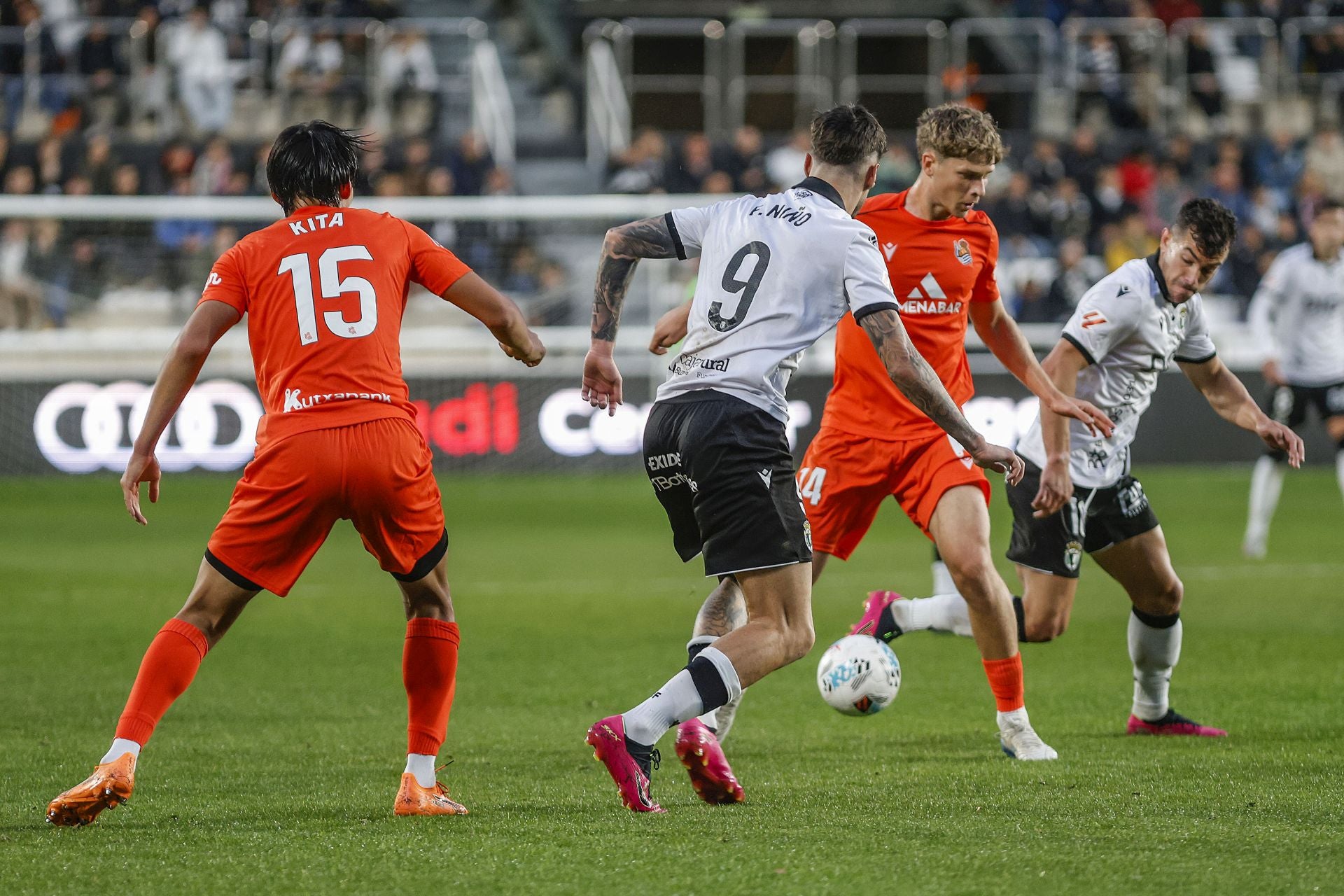 Todas las imágenes del encuentro entre el Burgos CF y la Real Sociedad B