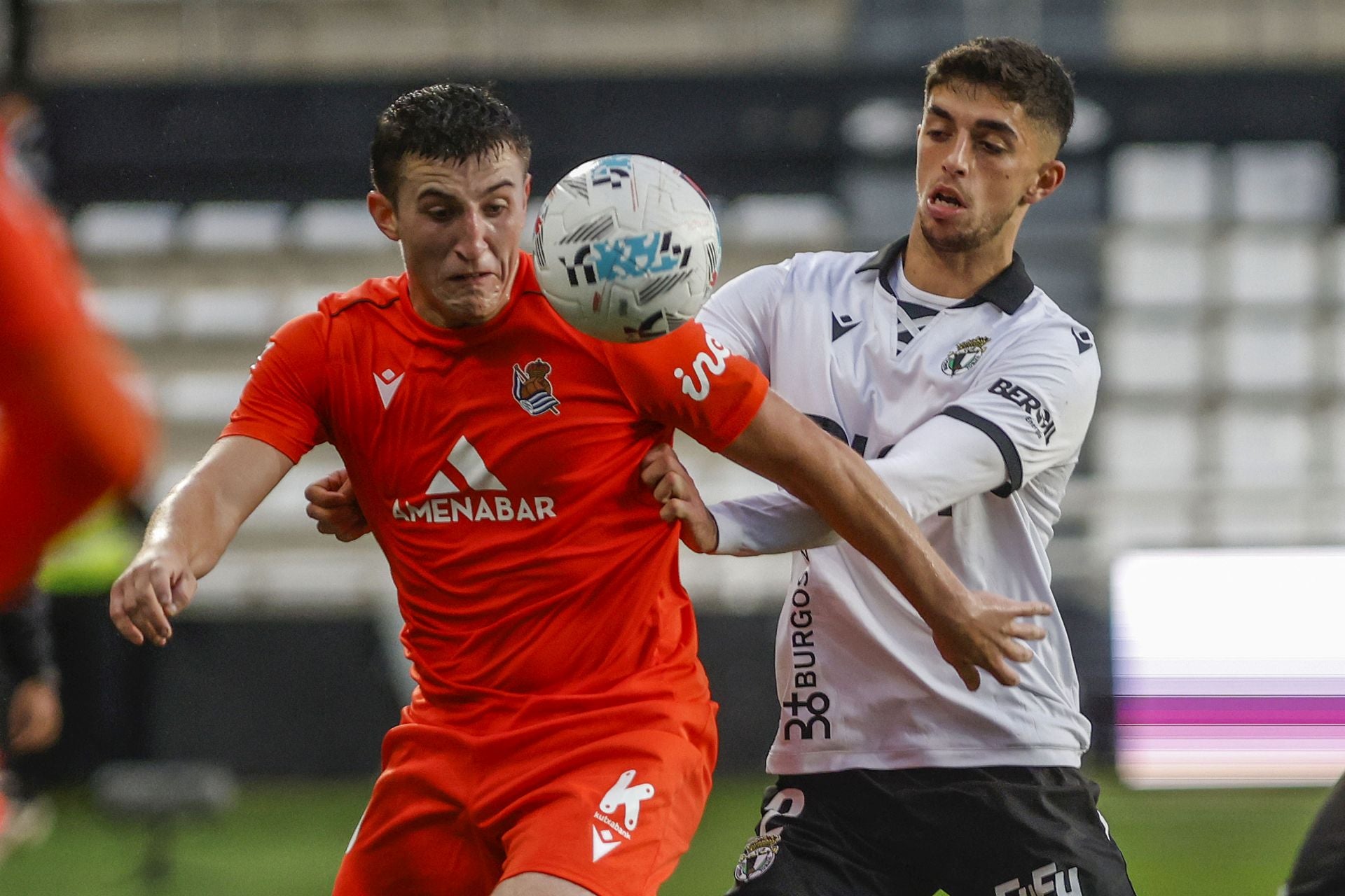 Todas las imágenes del encuentro entre el Burgos CF y la Real Sociedad B