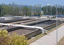 Imagen de archivo de una depuradora de la provincia de Burgos.