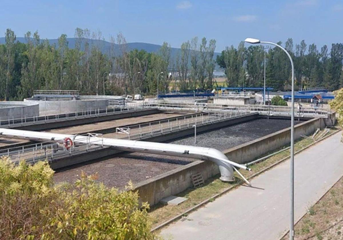 Imagen de archivo de una depuradora de la provincia de Burgos.