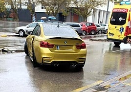 magen del lugar del accidente con los servicios sanitarios ya en el lugar