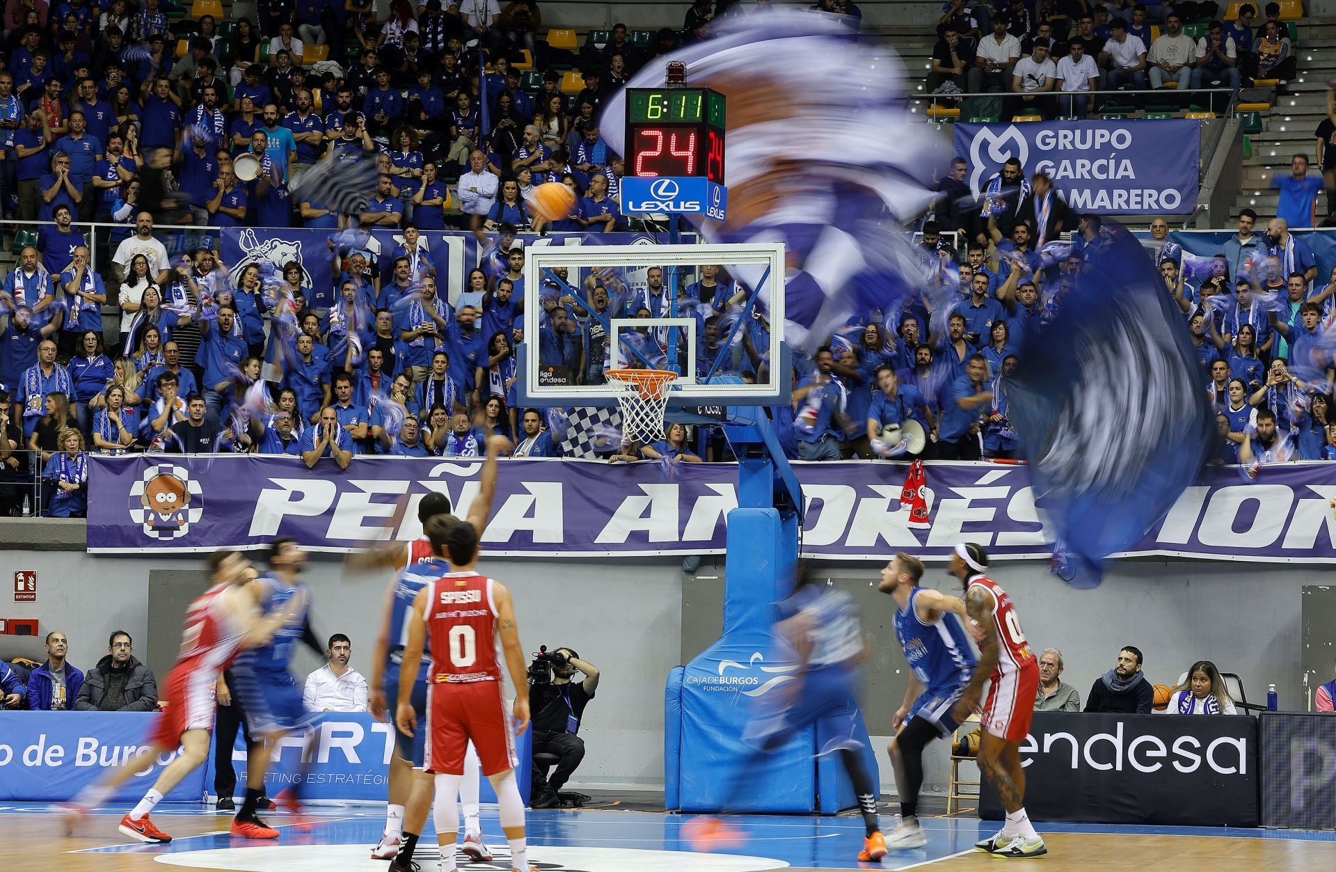 Así ha sido en imágenes la derrota del San Pablo frente al Casademont Zaragoza