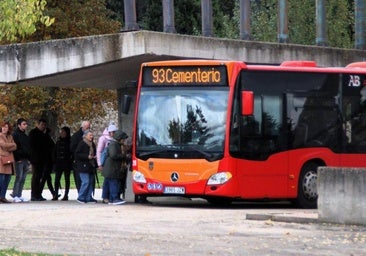 Estos son los horarios de los autobuses para el cementerio de Burgos el Día de los Santos