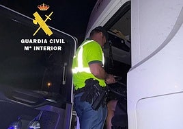 Imagen de archivo de una actuación de la Guardia Civil.