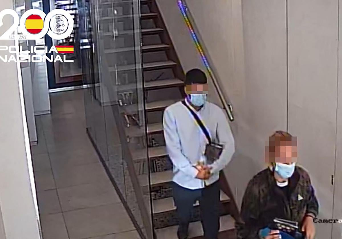 Dos de los tres detenidos del clan familiar