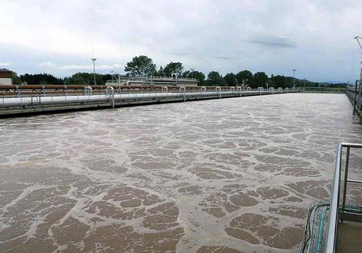 Depuradora de aguas.