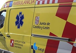Foto de archivo de una ambulancia.