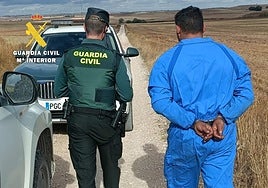 Imagen de la intervención de la Guardia Civil.