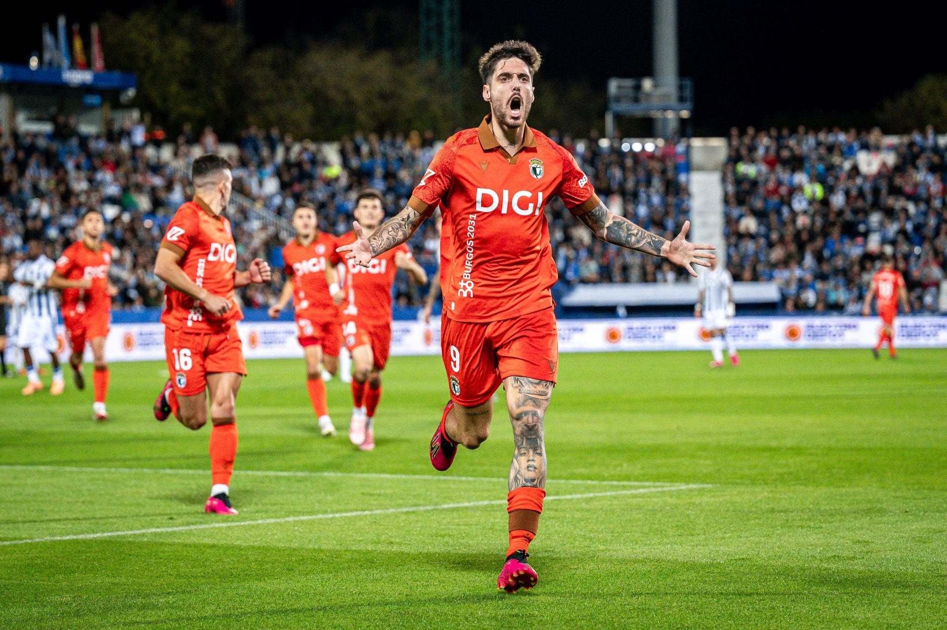 Así ha sido la victoria del Burgos CF frente al Leganés