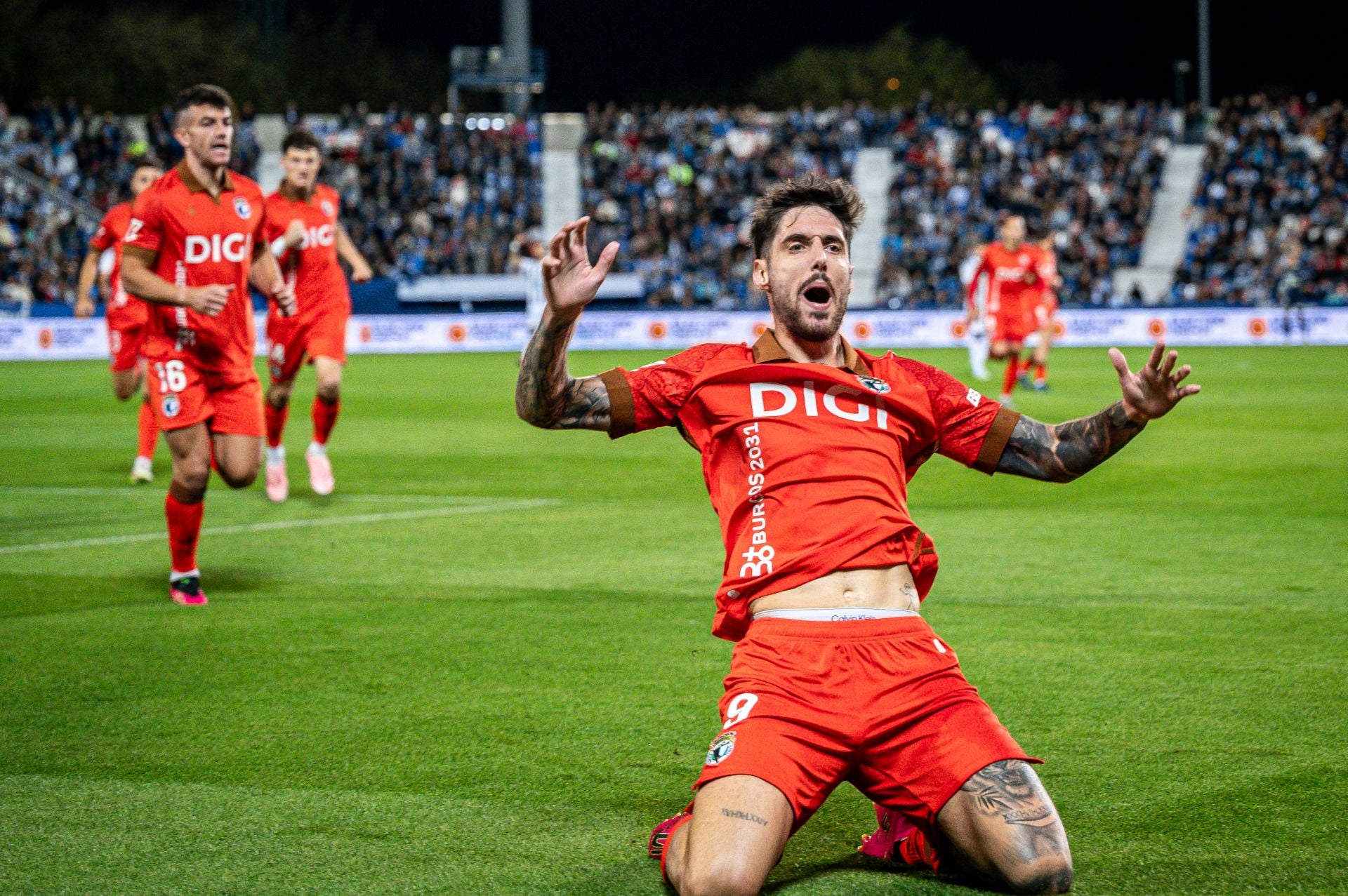 Así ha sido la victoria del Burgos CF frente al Leganés