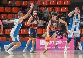 Imagen del encuentro entre el Tizona y el Gipuzkoa.