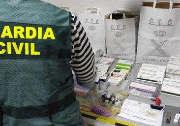 Detenido en Burgos en una gran operación nacional contra el tráfico de medicamentos para elaborar drogas